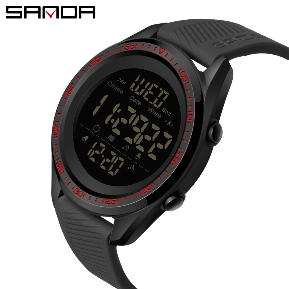 Sanda Top Brand 2020 Outdoor Sports Men's Watches Multifunction Waterproof Digital Male Clock Chronograph Relogio Masculino