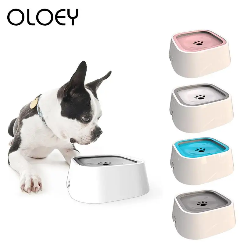 

1.5L Cat Drinker Bowl Automatic Floating Board Water Dispenser Without Wetting Your Pets Mouth for Pet Dog Cat Drinking Product