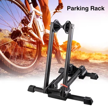 

Parking Rack Aluminum Alloy Stable Folding Stand Cycling Indoor Storage Mountain Bike Frame Fixed Support Bracket Display Repair