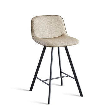 

Modern Minimalist Bar Stool Chair Household Bar Counter Chair Loft Wrought Iron Bar High Foot Chair Bar Stool Industry Style