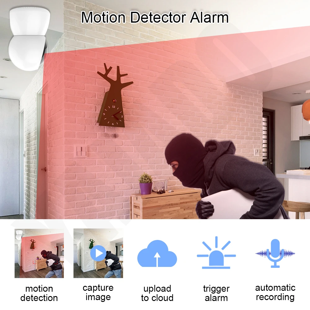 YAJADO Tuya Wi Fi домашняя камера детский монитор Интерком 720P & 1080P HD IP вращение функция