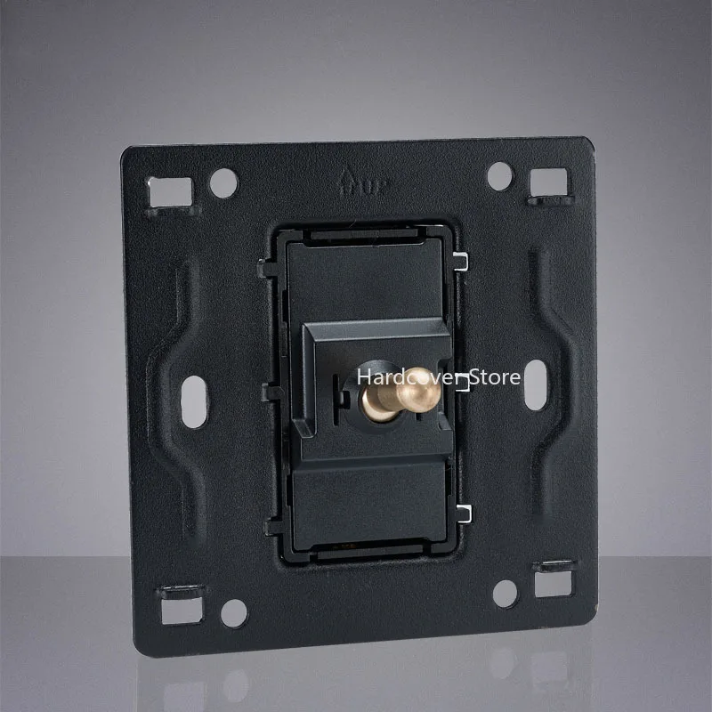  High Quality 86 Type Retro Champagne Gold Wall Lamp Brass Toggle Switch 1-4 Gang Single Dual Contro - 4000147237959