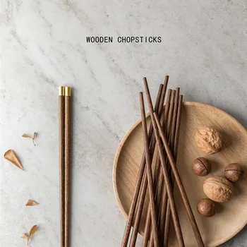 

1 Pairs Environmentally Japanese Reusable Chopstick Natural Sushi Chinese food Tableware Utensils Friendly Portable Chopsticks