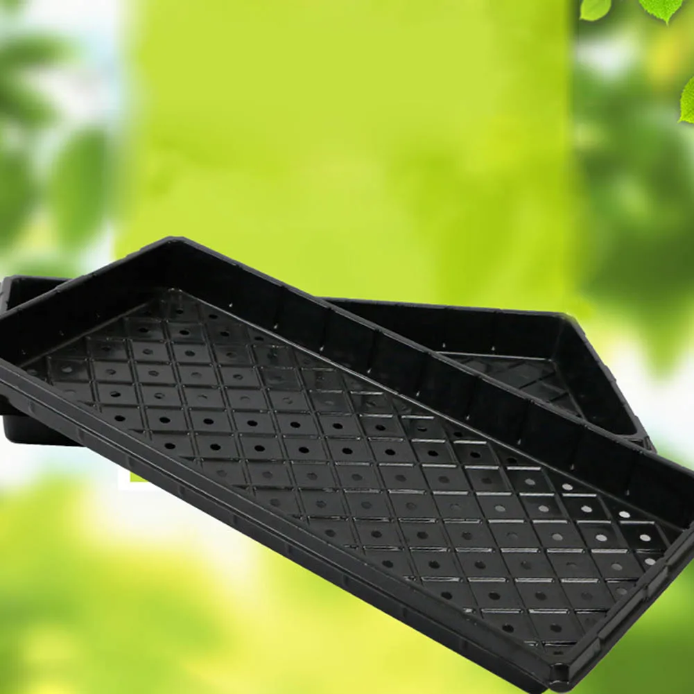 2PCS Plant Growing Trays Garden Seed Nursery Trays Plastic Propagation Trays Plant Flower Pots Nursery Grow Box 2PCS Plant Growing Trays Garden Seed Nursery Trays Plastic Propagation Trays Plant Flower Pots Nursery Grow Box