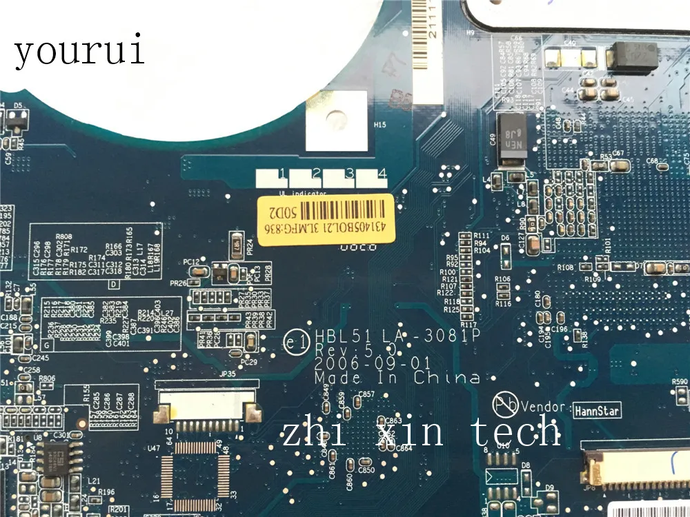 Yourui VAWGA/GB LA-9911P для lenovo G405 Материнская плата ноутбука A4-5000 cpu HD8570