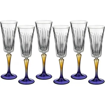 

Set of glasses for champagne of 6 PCs. "Jipsy" 210 ml.