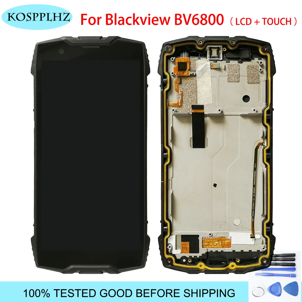 2160*1080 5 7 дюймов 100% протестированный ЖК дисплей для blackview bv6800 pro и сенсорный экран в