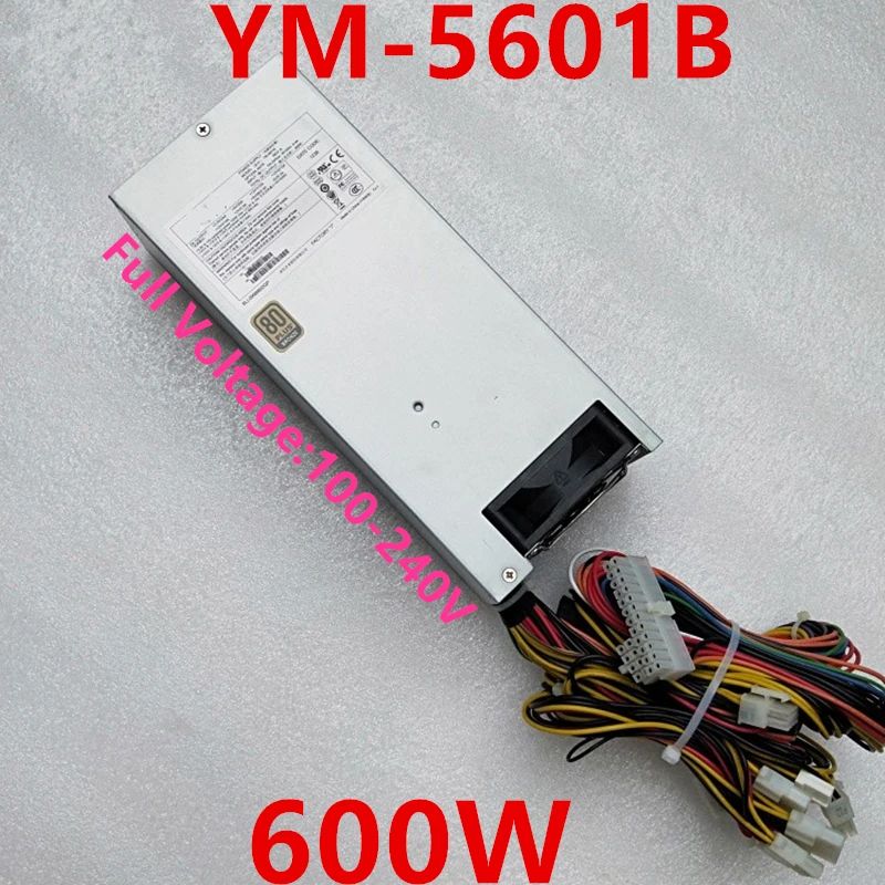 Новый оригинальный блок питания для 3Y 2U 600 Вт импульсный источник YM-5601B |