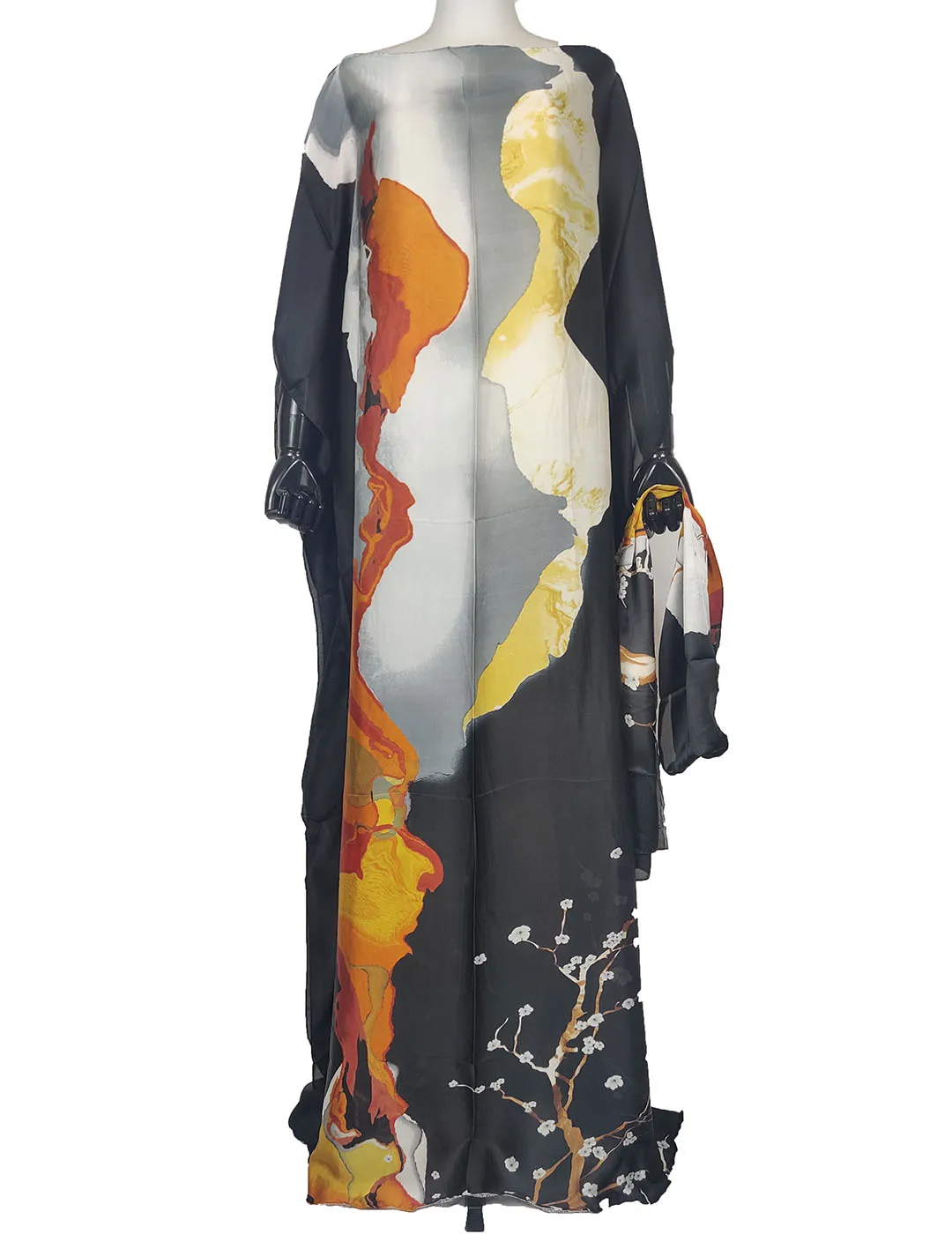 African New Fashion 2022 Popular Muslim Printed Hijab Long Kaftan Maxi Dress Summer Loose Beach Bohemian Abaya Caftan jinjin qc new fashion big floral printed scarf women geometric scarves and shawls bohemia pashimina hijab echarpe foulard femme