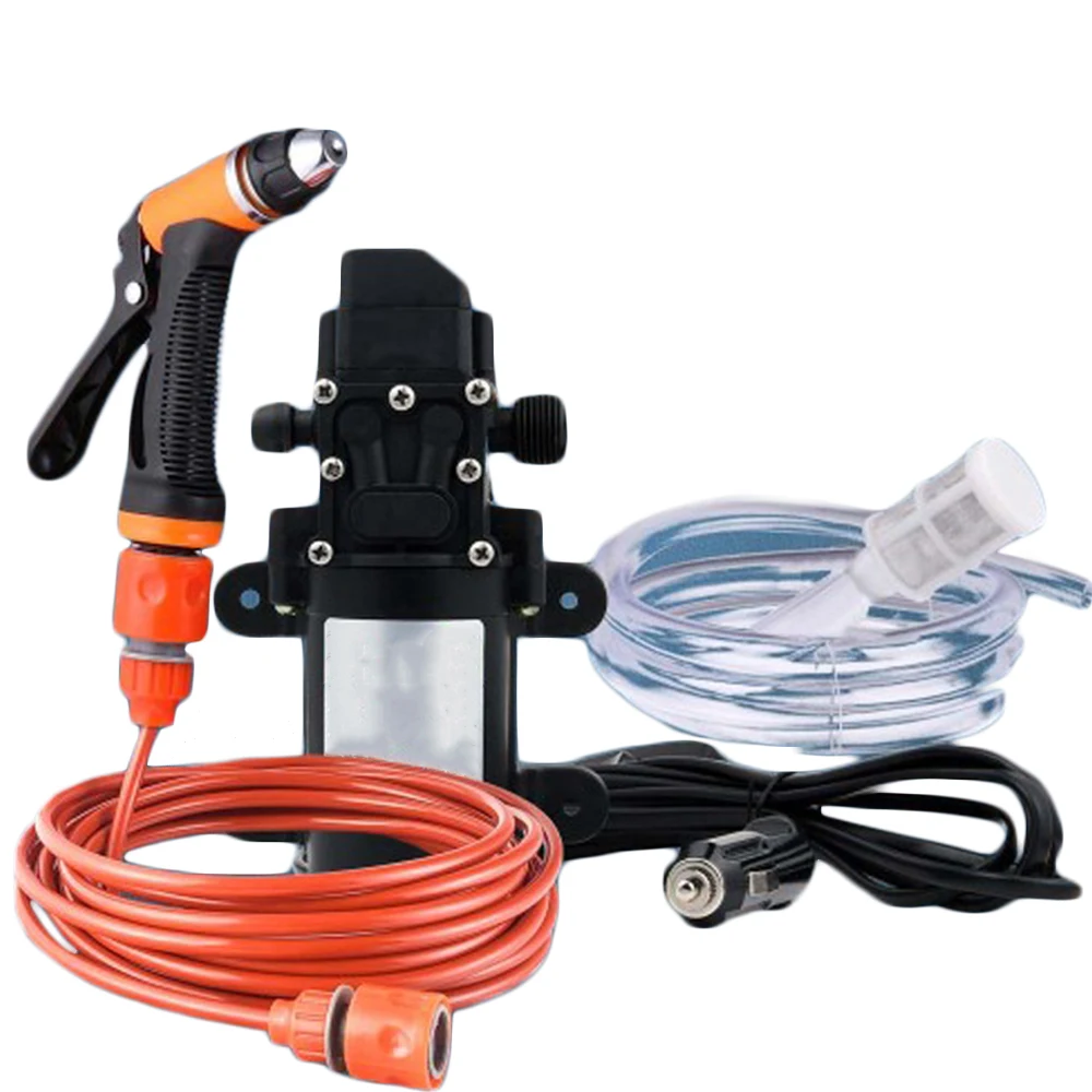

Car High Pressure Washer Power Pump System Kit 12V 70W Car Washing Machin Garden Spray Household Cleaning Tool