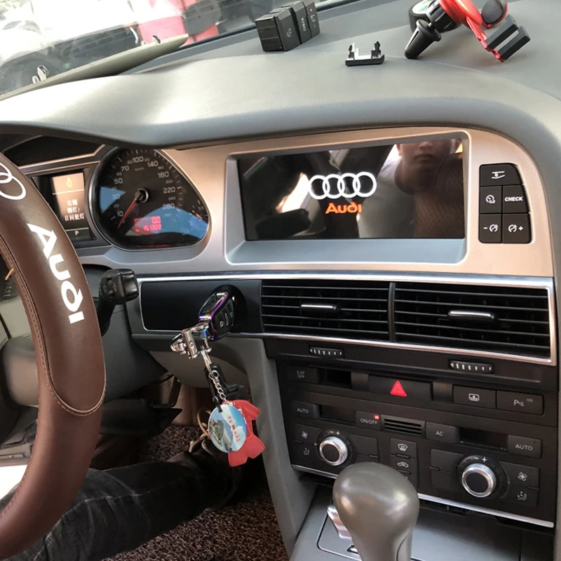 KiriNavi 8 &quotAndroid 9 0 автомобильное радио Gps для Audi A6 A6L Android GPS навигация автомобильный