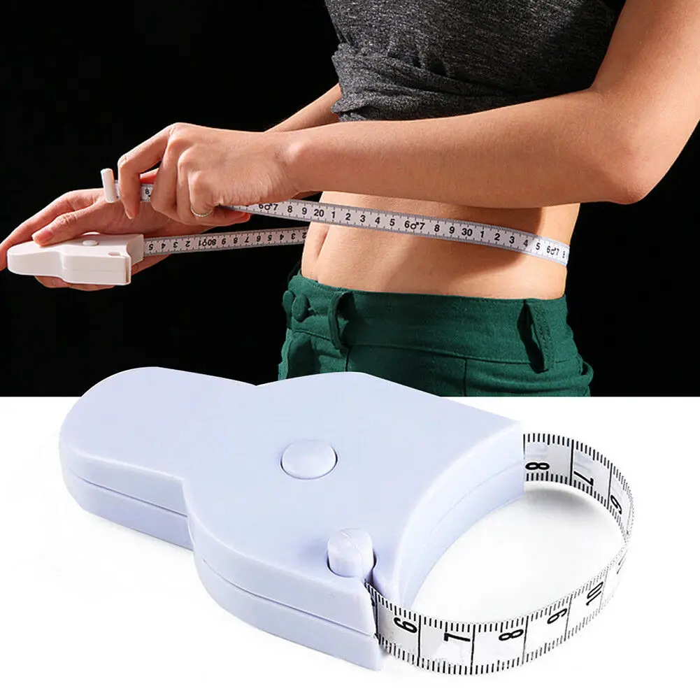150cm Retractable Ruler measuring tape body weight loss Fitness accurate Tool 
