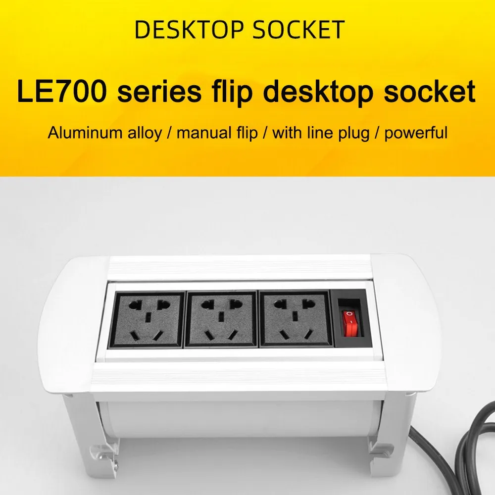 Universal Power Tabletop Socket Hidden HDMI Pop-up Tool Multimedia Desktop Socket Pop-up Desktop Socket B15 AU US Plug