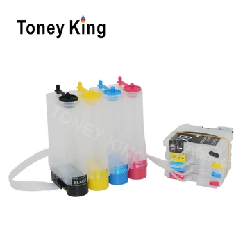 

Toney King CISS Ink Tank For Brother LC11 LC16 LC38 LC61 LC65 LC67 LC980 LC990 LC1100 Printer J855DN J855DWN 930CDN 930CDWN