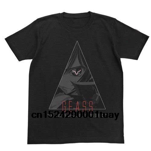 

Japan Anime Code Geass Print Fashion Style Short Sleeve Adult T-Shirt Summer Men's Tops Tee