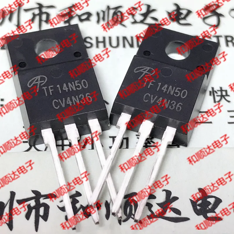 5 шт./TF14N50 AOTF14N50 TO-220F 500V 14A TO220F