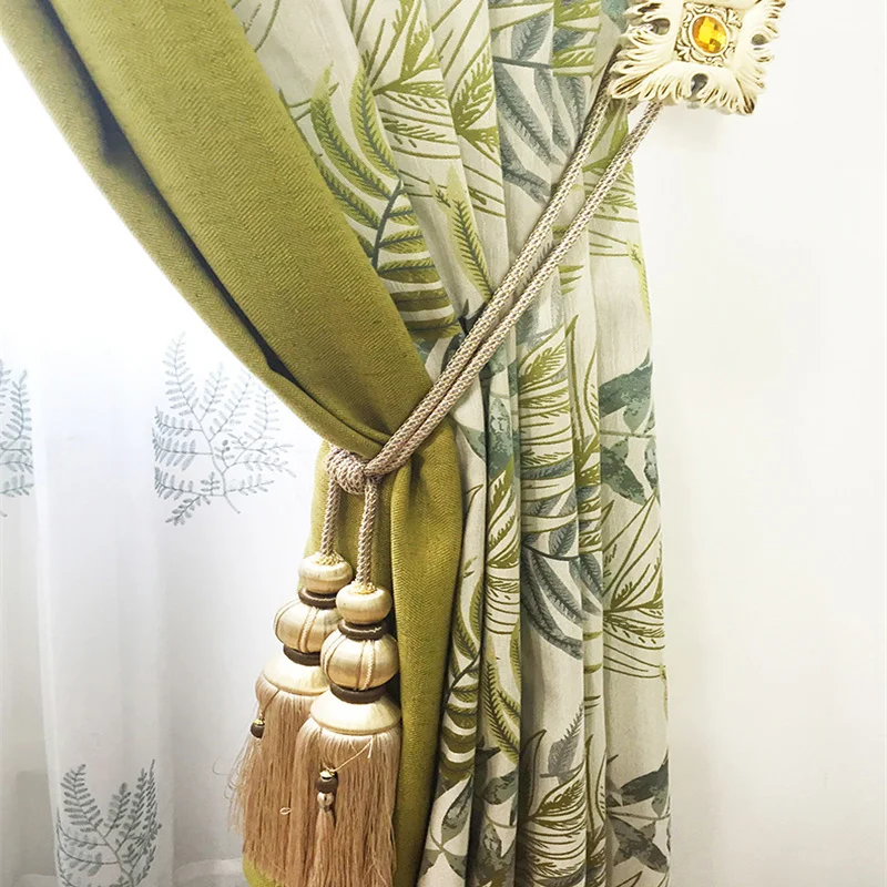 Настраиваемая Роскошная занавеска для детской комнаты американская жаккардовая