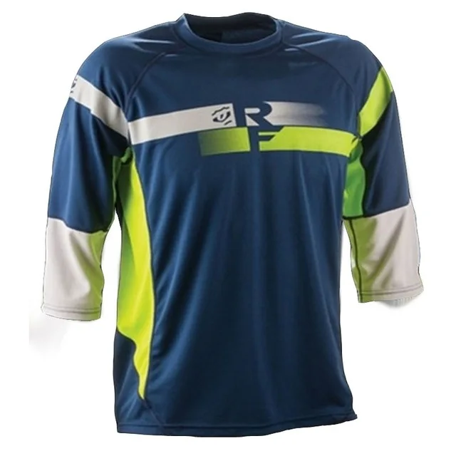 thumbnail image 1 of Maillot de descenso para hombre 2020, maillot de ciclismo de manga 3/4, secado rápido, para MX, Mtb, todoterreno, bicicleta de montaña, DH, BMX, maillot de motocross transpirable, 1 of 5