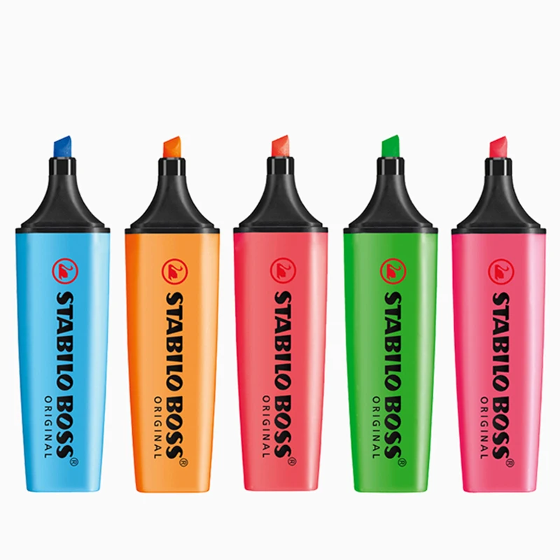 STABILO BOSS Pastel Highlighter Assorted Set Of 6