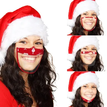 

Fashion Christmas Design Face-ma-sk 2020 New Year Merry Christmas Decoration Comfortable Cloth Face-scarf For Men Women Gift