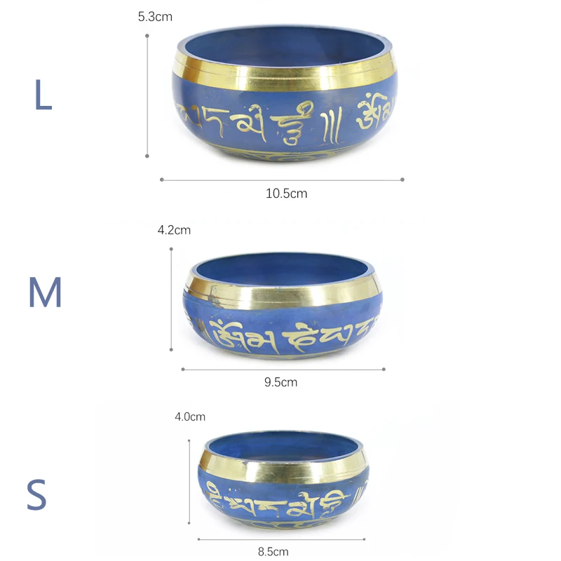 Singing Bowl Buddhism Home Decoration Nepal Chakra Meditation Tibetan Buddhism Yoga Healing Relaxation Low Frequency Sound Deep 3
