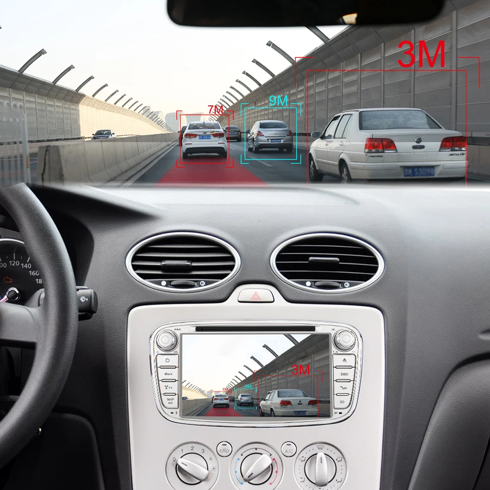 Isudar 2 Din Авто Радио Android 9 для FORD/Focus/S MAX/Mondeo/C MAX/Galaxy автомобильный DVD Мультимедиа gps USB