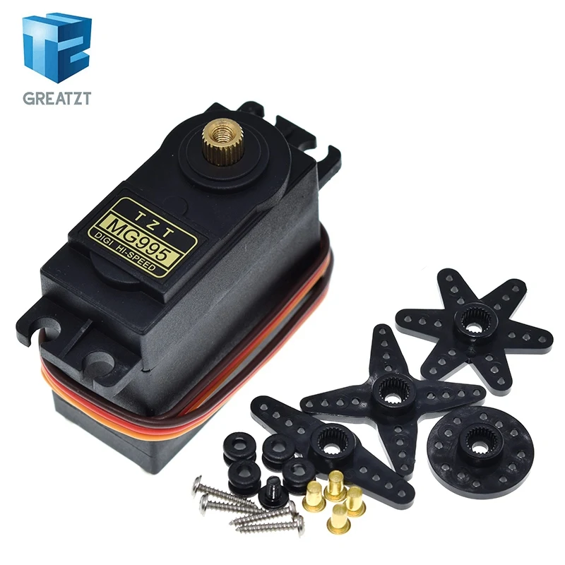Сервопривод GREZTZT MG995 55g для arduino | Электронные компоненты и принадлежности