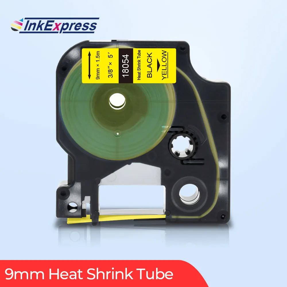 9mm 18054 Label For DYMO Rhino IND Heat Shrink Tube Tape Printer Ribbon 4200 5200 Maker | Компьютеры и офис
