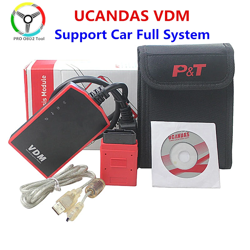 Новый VDM UCANDAS V3.9 WiFi USB полная система Ucandas диагностический инструмент обновление