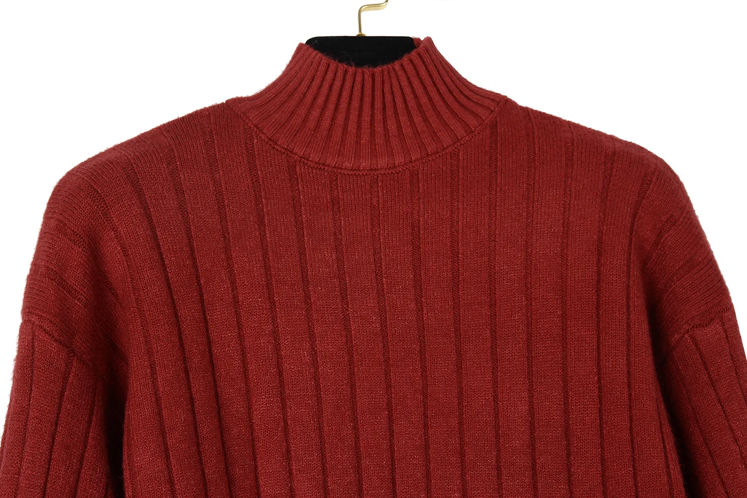 Зимний вязаный свитер с высоким воротом для женщин осенний Повседневный вязаный пуловер с длинным рукавом Эластичный свитер Топы ropa mujer
