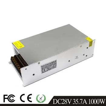 

Universal Power Supply DC28V 35.7A 1000W Driver for LED Strip Light Lamp CNC CCTV Transformer 220V 110V AC To DC 28V Output SMPS