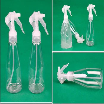 

TTLIFE 3pcs Plastic Clear Spray Bottle Cleaning Hand Water Garden Empty Trigger 200ml Watering Can Flower Plant Garden Supplies