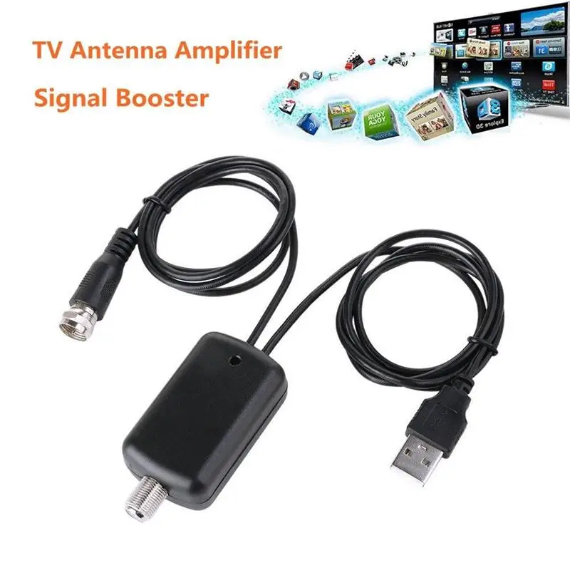 

TV Signal Amplifier Booster Digital HD for Cable TV Fox Antenna HD Channel 25DB