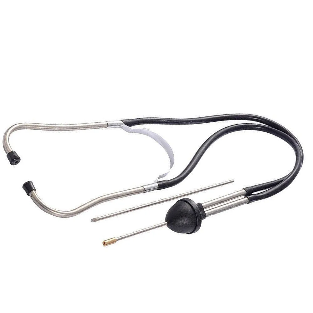 Механика стетоскоп для автомобильных цилиндров автомобильный блок двигателя диагностический автомобильный слуховой инструмент анти-Шокированный прочный хромированная сталь# P35