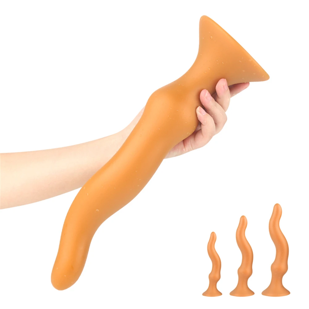 Langer Suer-Analdildo aus Silikon, riesiger weicher Butt Plug, erotisches Sexspielzeug für Erwachsene, für Frauen und Männer, Anus-Dilatator, großer Anal_voghion.com