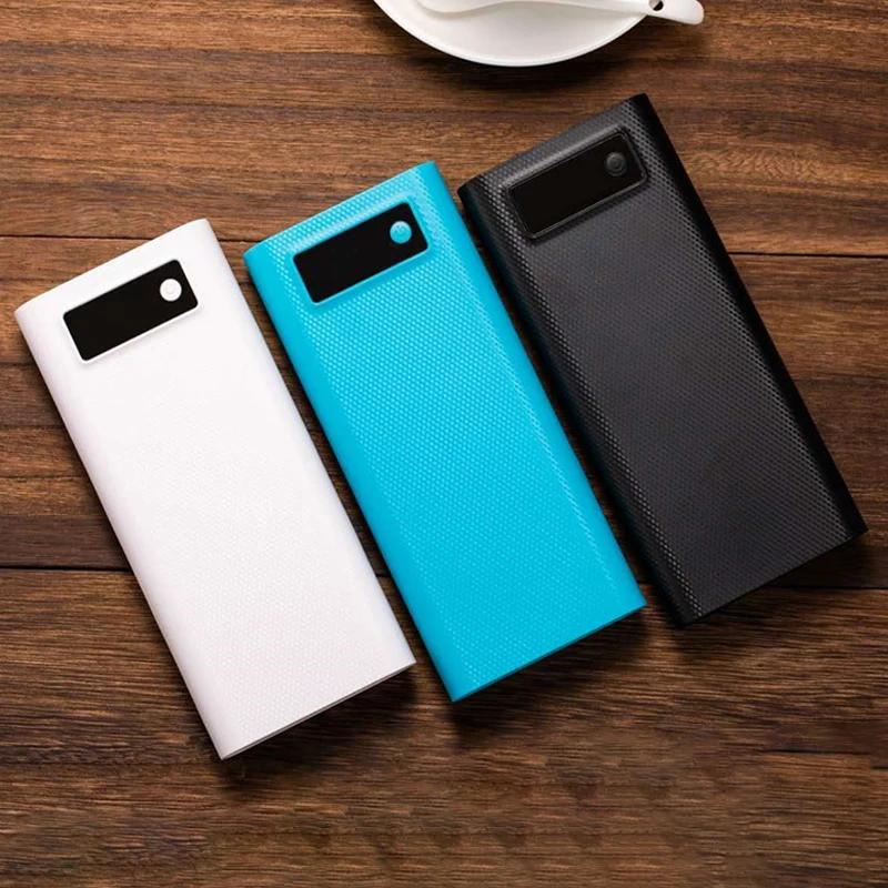 8x18650 чехол для внешнего аккумулятора Type C QC 3 0 зарядное устройство Бесплатная