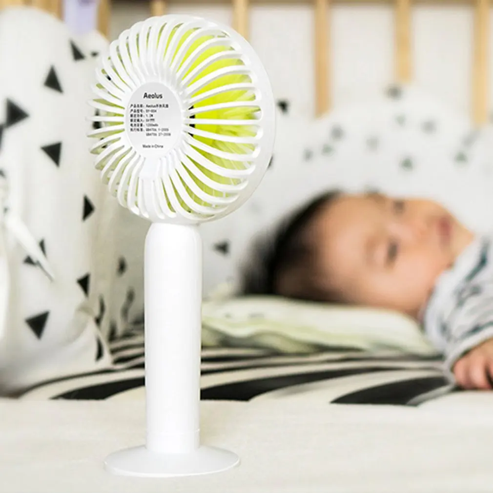 Cute Portable Hand Fan USB Power Handheld Mini Fan Cooler USB charging Summer cooling Tool For Gilrs Kids