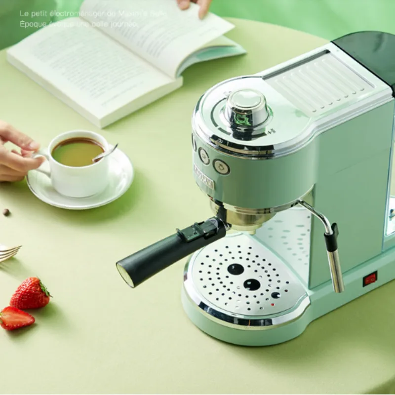 

JRM0151 New Maxim's De Paris MKA71 Coffee Machine Retro Coffee Maker Semi-automatic Household Steam Milk Bubble Espresso Maker