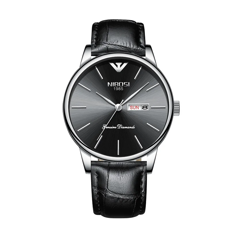 NIBOSI Quartz Clock Sports Men Watch Top Brand Luxury Famous Dress Fashion Watch Male Unisex Ultra Thin Wrist watch Para Hombre 