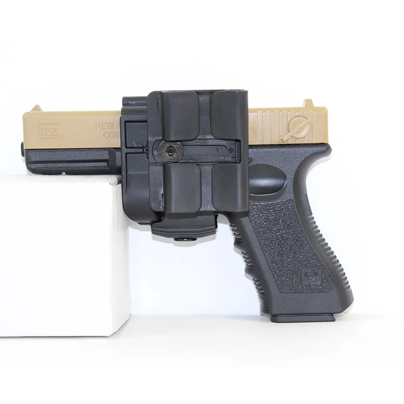 Тактический чехол Glock с зажимом Для Пистолетов Glock 17 19 22 23 чехол с зажимом для пистолета быстро нарисованная правая рука для страйкбола охотничья кобура для пистолета