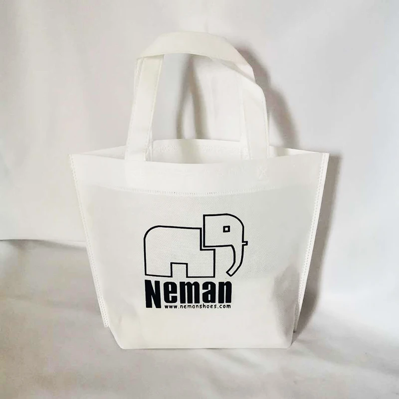 500 шт./лот экологичные повседневные сумки для покупок с логотипом сделай сам