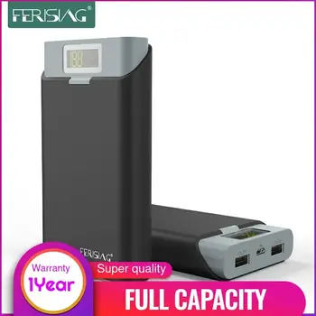 

FERISING New Series 13000mah LED Display Power Bank External polymer Battery Powerbank for iphone 6 X XR XS max plus Samsung S8