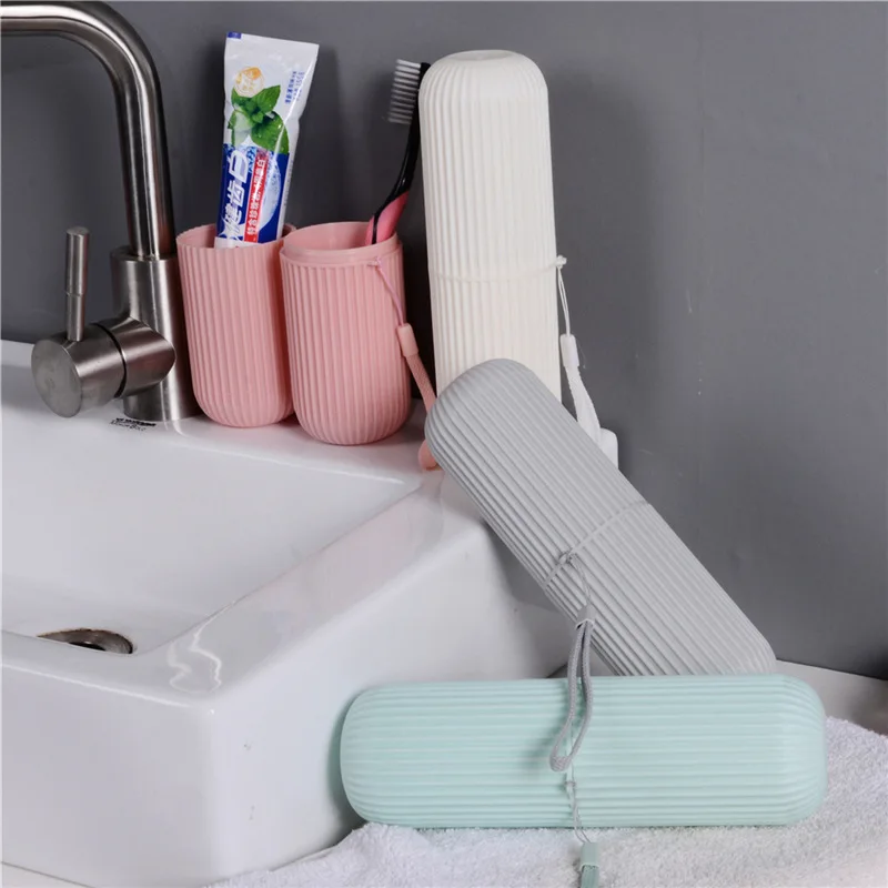 Portable Travel Toothpaste Toothbrush Holder Cap Case Storage Cup Holders Yc 