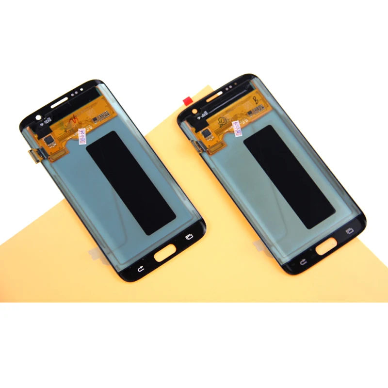 Супер AMOLED дисплей для SAMSUNG GALAXY S7 EDGE G935 G935F ЖК-дисплей сенсорный экран дигитайзер для s7 edge ЖК-дисплей
