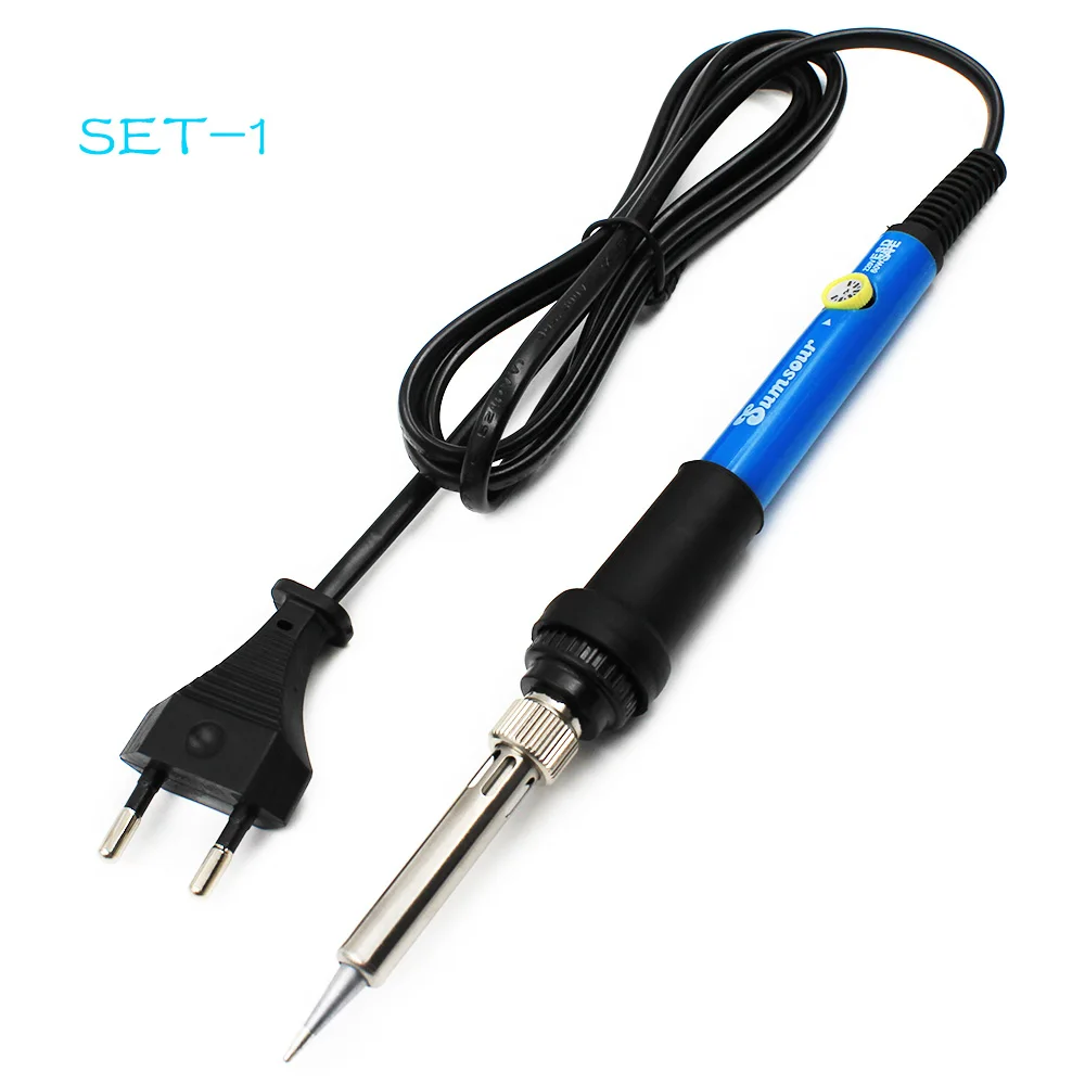 YH960-II 60W PORTABLE ADJUSTABLE POWER ELECTRIC SOLDERING IRON WITH WORING LIGHT 