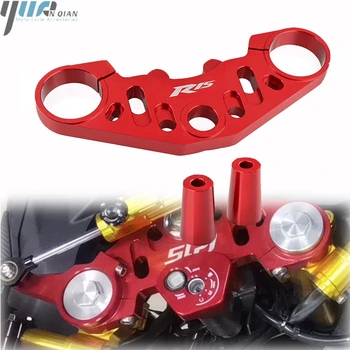 

CNC Aluminum Motorcycle Accessories Performance Triple Clamp Parts For YAMAHA YZF-R15 YZFR15 YZF R15 V3 R 15 V3 2017-2020 2019