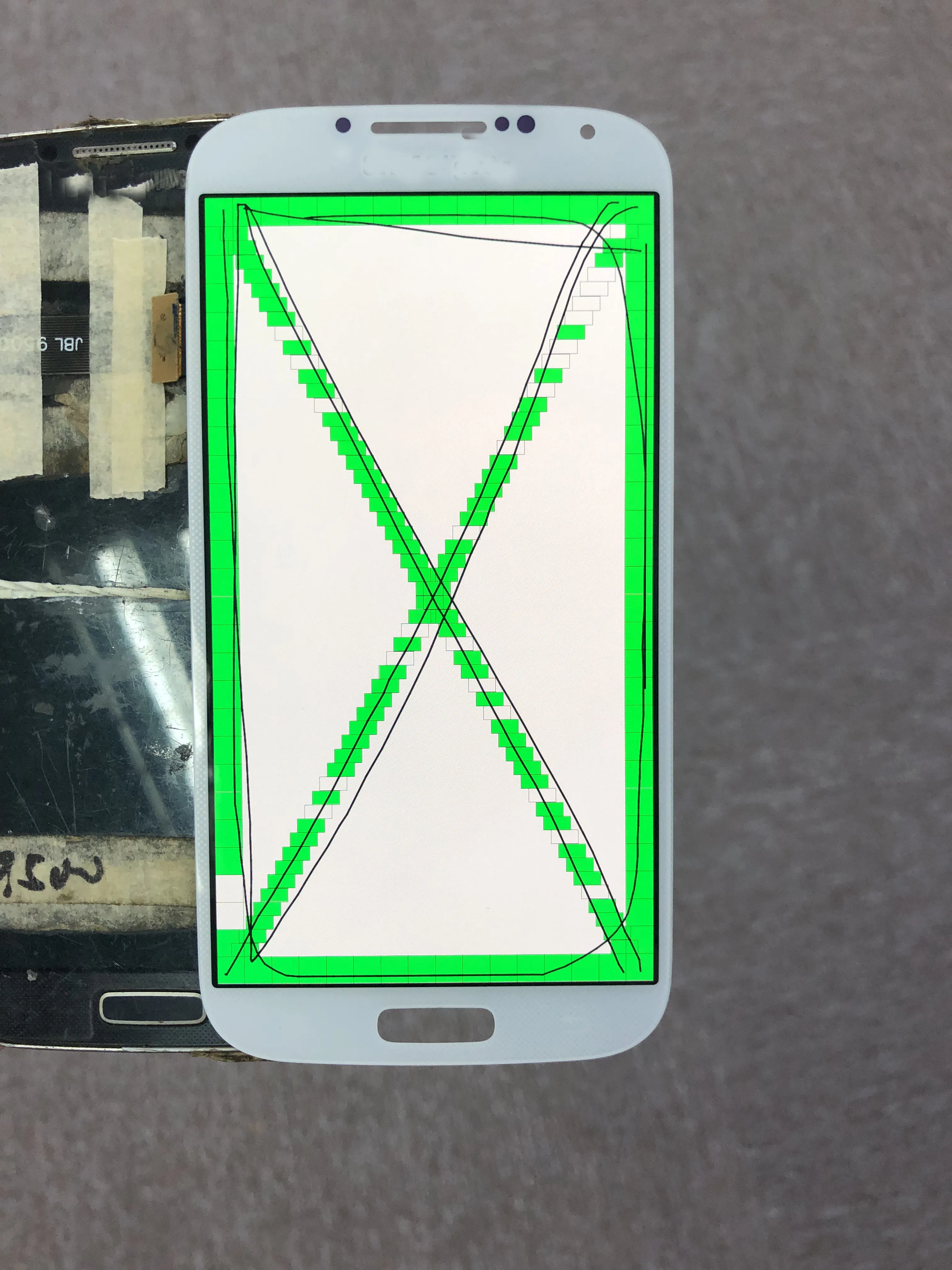 ЖК-сборка с сенсорным экраном дигитайзер для samsung Galaxy S IV 4 i9500 i9505 OEM