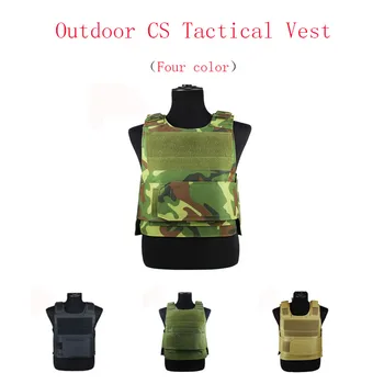 

High Quality Tactical Vest Outdoor 600D Material Survival Adventure Protective Equipment Real-life CS Field Hard Training Vest