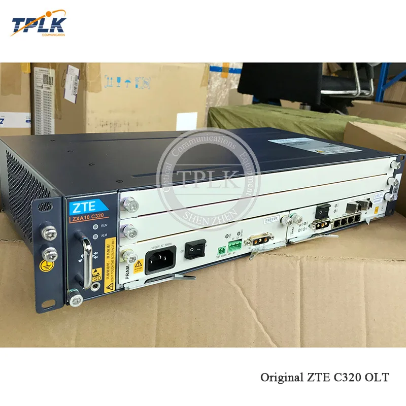 Хит! ZTE C320 поддерживает синхронный Ethernet и встроенный SFP OTDR GPON EPON OLT с 1 * 10GE SMXA/3 + PRAM (AC