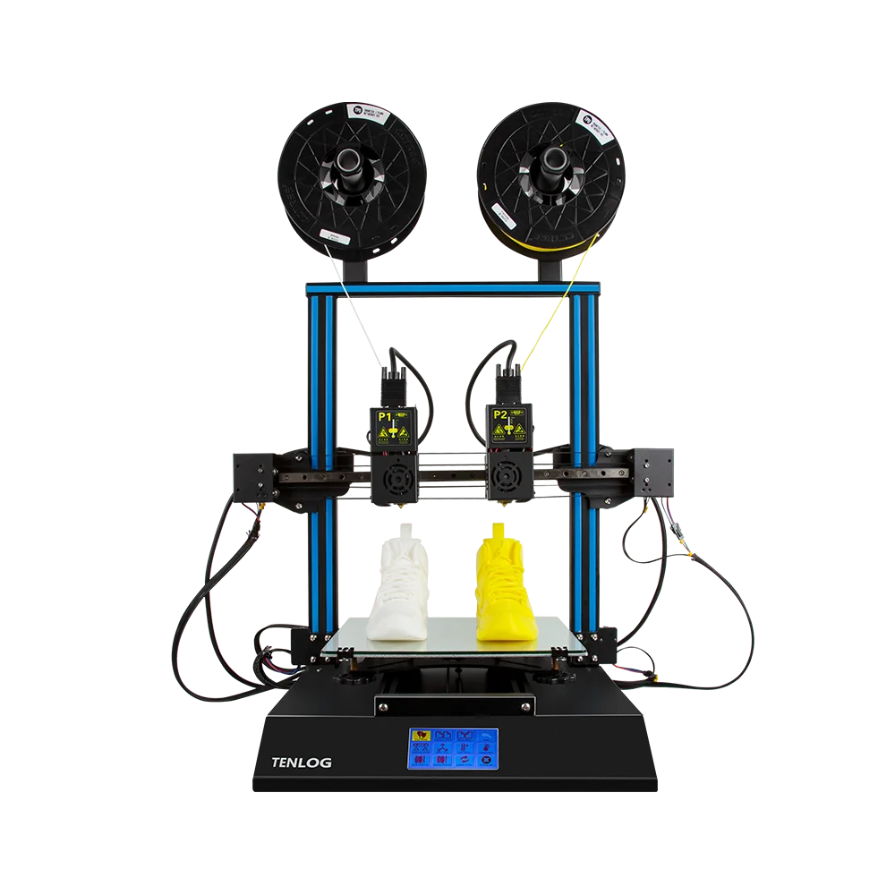 TENLOG TL-D3 PRO 3D Printer with Dual Material Printing Mirror Printing and Touch Screen
